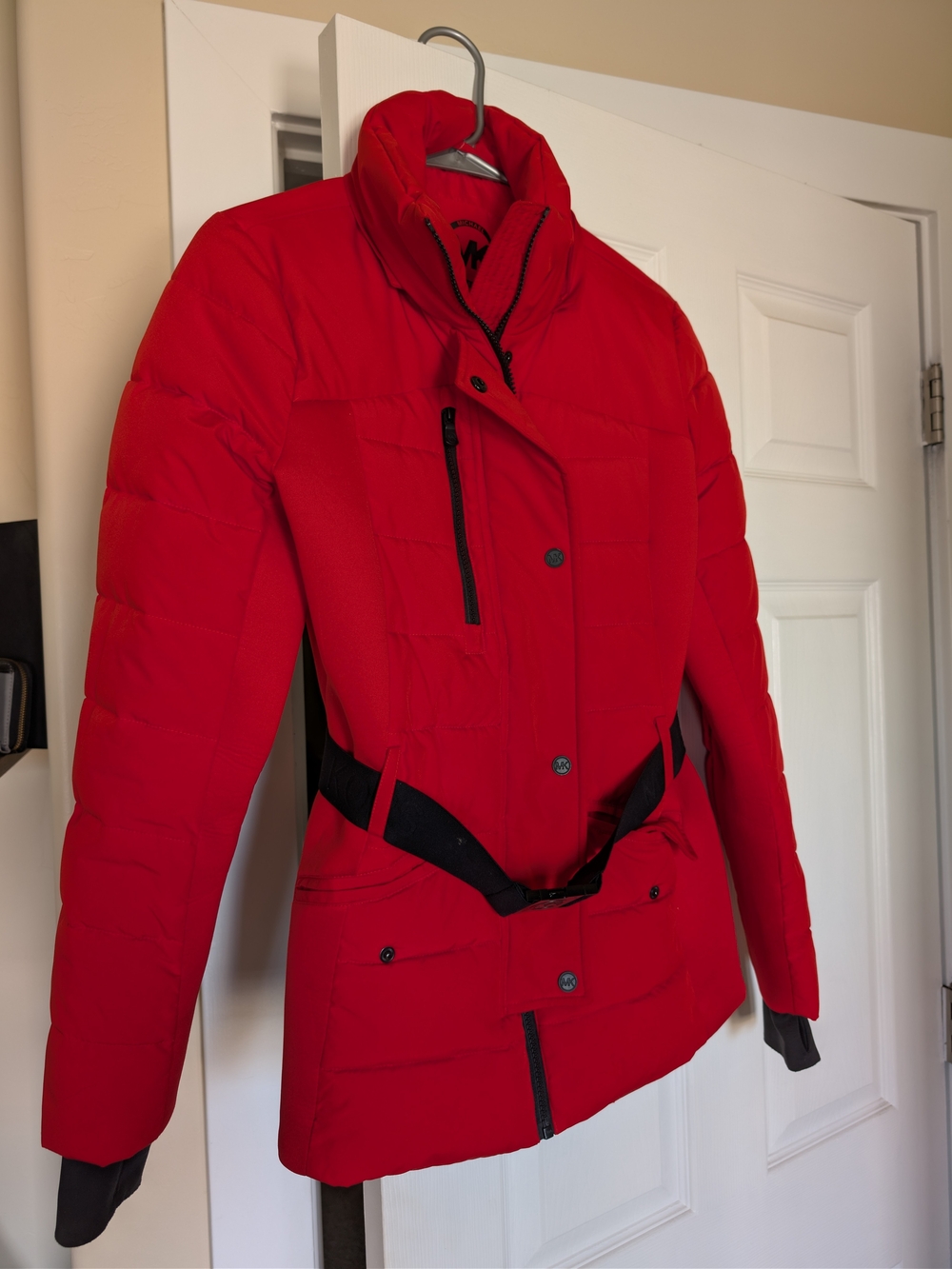 Michael Kors Insulated Ski Coat W/Belt 🎿